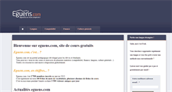 Desktop Screenshot of eguens.com